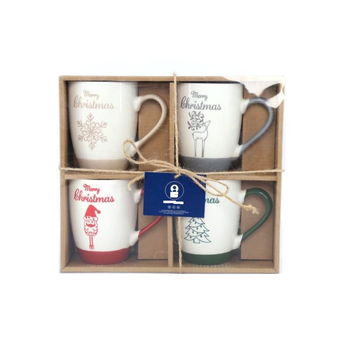 Set Tazze Gatto Ceramica - 4 Pezzi, 450ml, Coperchio Bambù, Cucchiaio Pesce - Foto 6