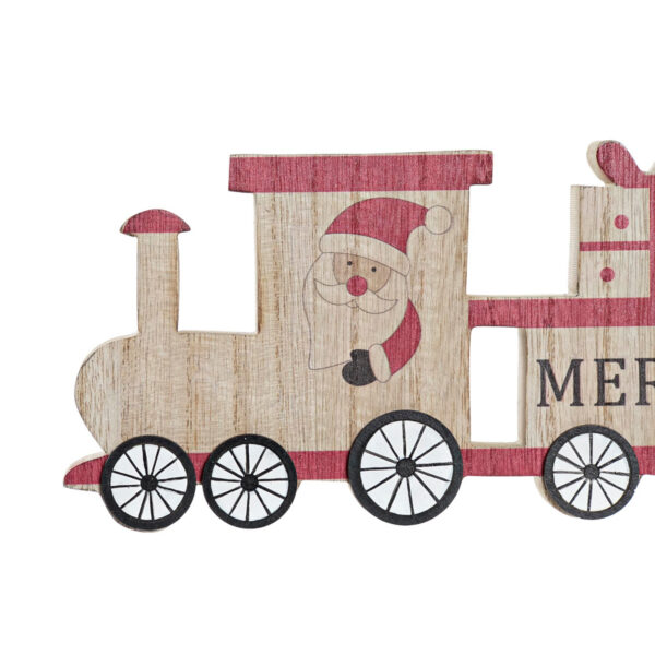 treno natale in legno