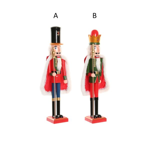 Soldato schiaccianoci natalizio in plastica soldato schiaccianoci natale