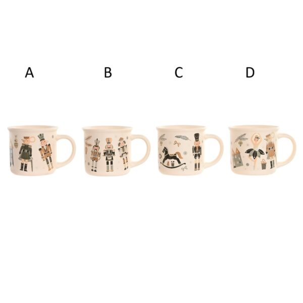 tazza natalizia soldato schiaccianoci in porcellana tazza natale soldato schiaccianoci