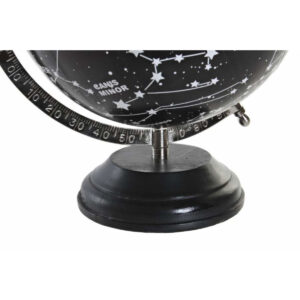 mappamondo nero astronomico